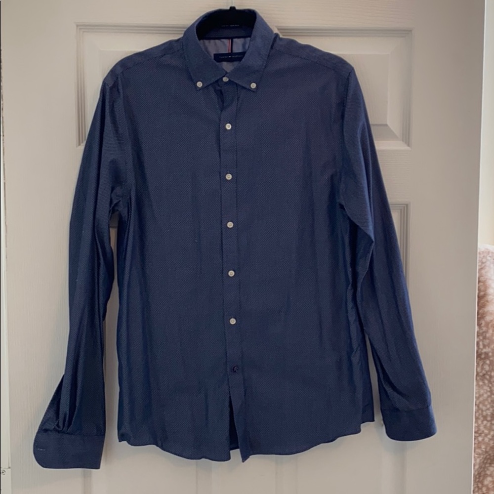 Tommy Hilfiger Non-Iron Slim Fit Dress Shirt